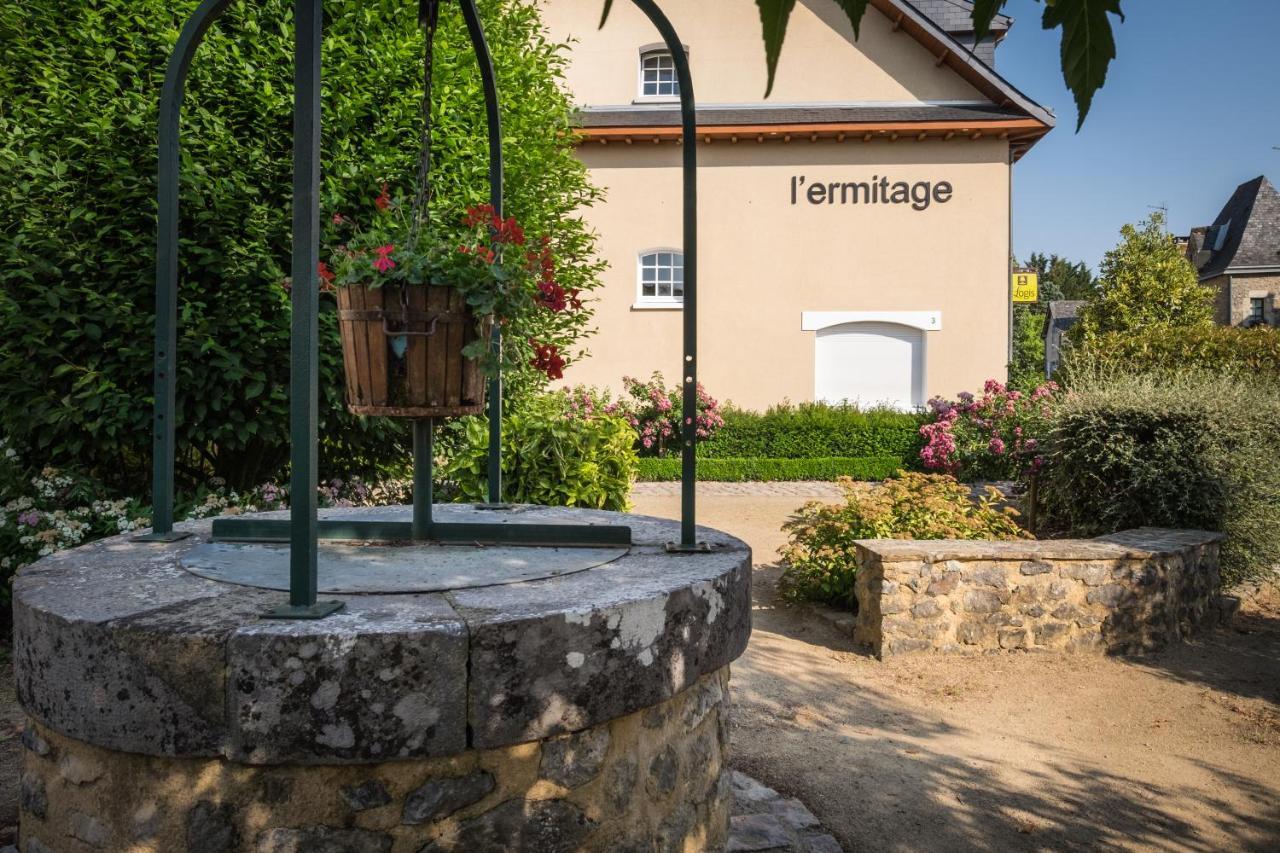 Logis L'Ermitage Hotel & Restaurant Saulges Eksteriør billede